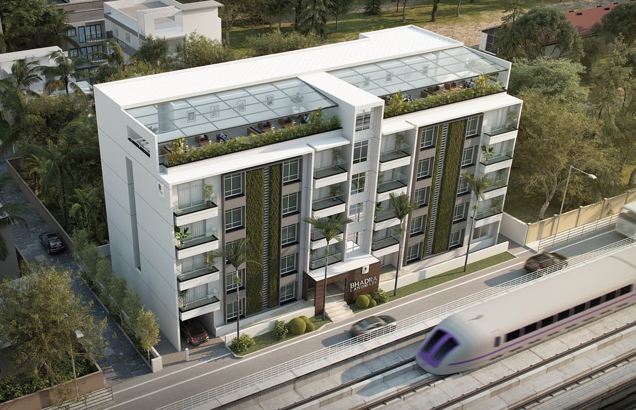 Premium residential apartments near MG Road at BHADRA Landmark Bengaluru