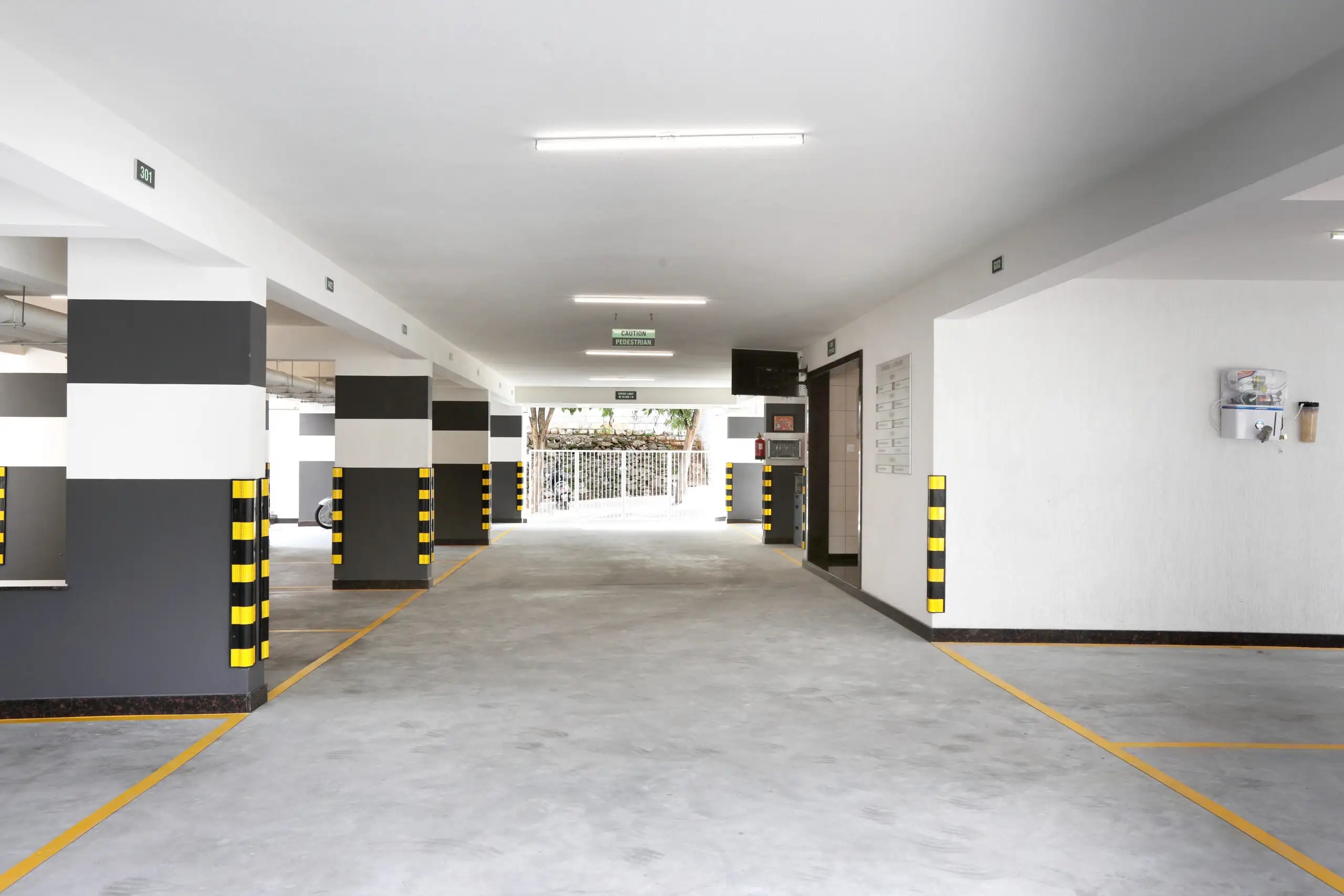 Well-organised parking area in Girinagar 3, Basavangudi, Bengaluru | BHADRA Group