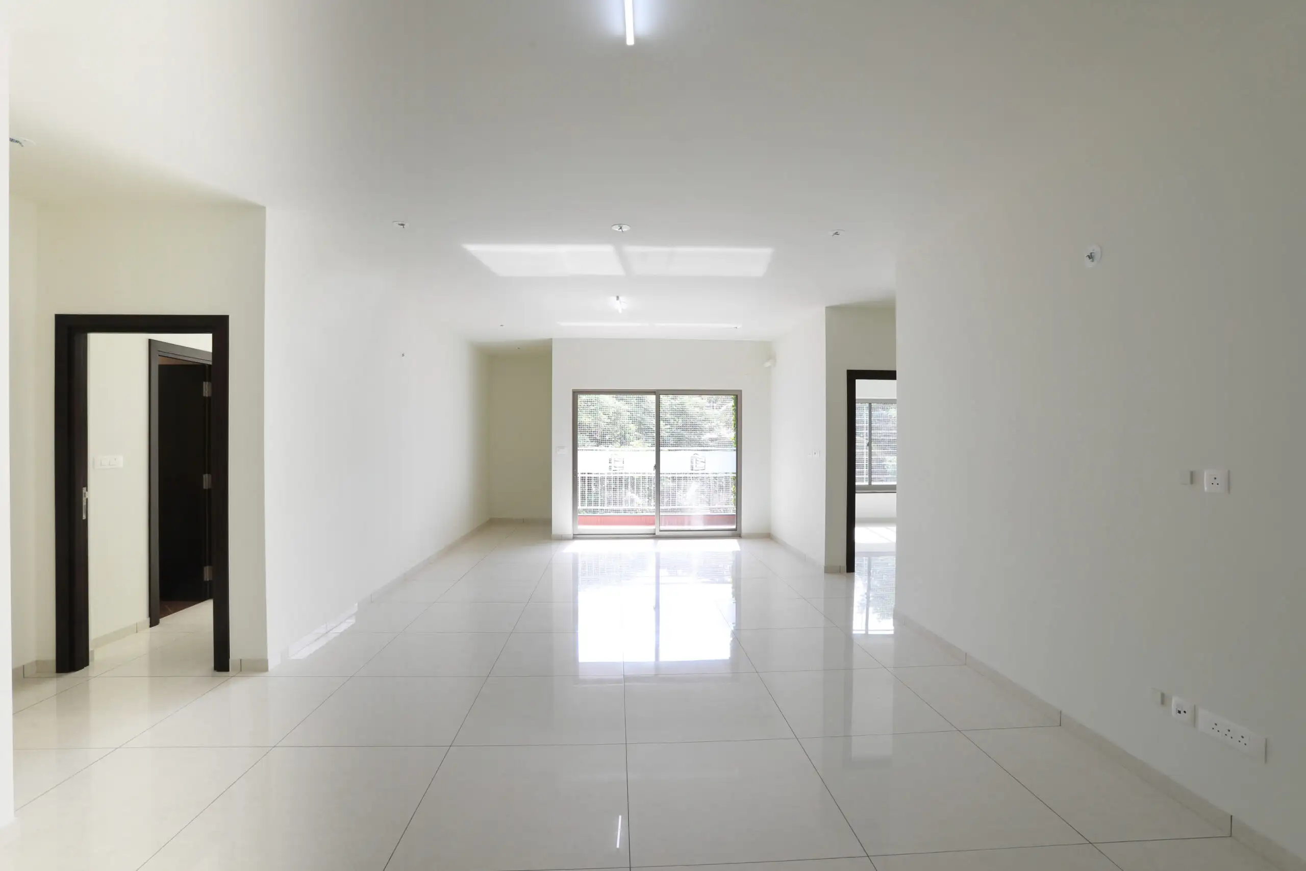 Modern living and dining area in Girinagar 3, Basavangudi, Bengaluru | BHADRA Group