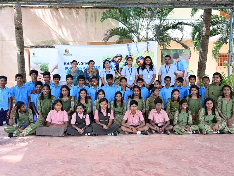 Corporate event attendees at BHADRA Group
